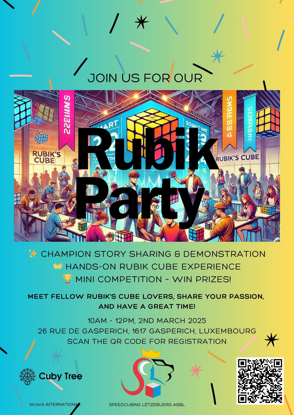  Lux Rubik Party