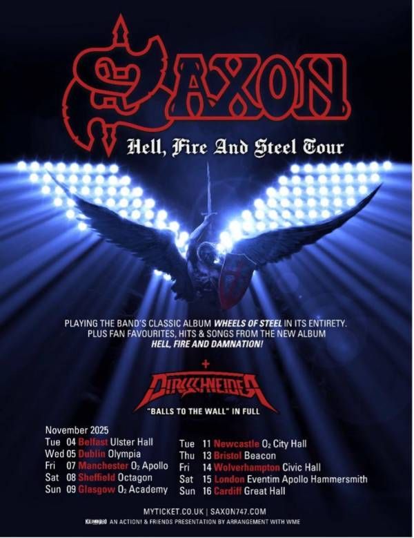 Saxon Wolverhampton Tickets
