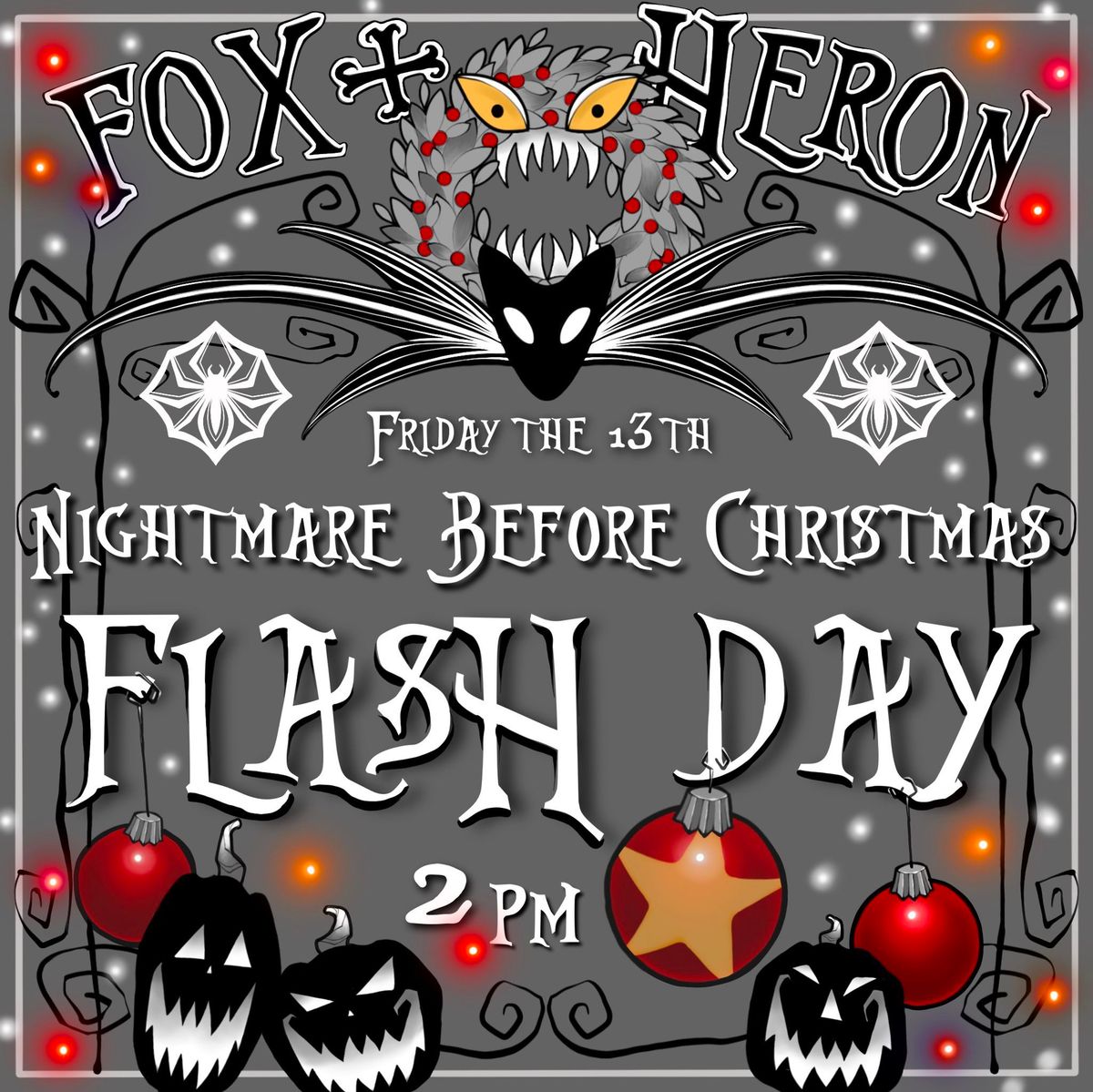 Friday the 13th Nightmare Before Christmas Flash Day