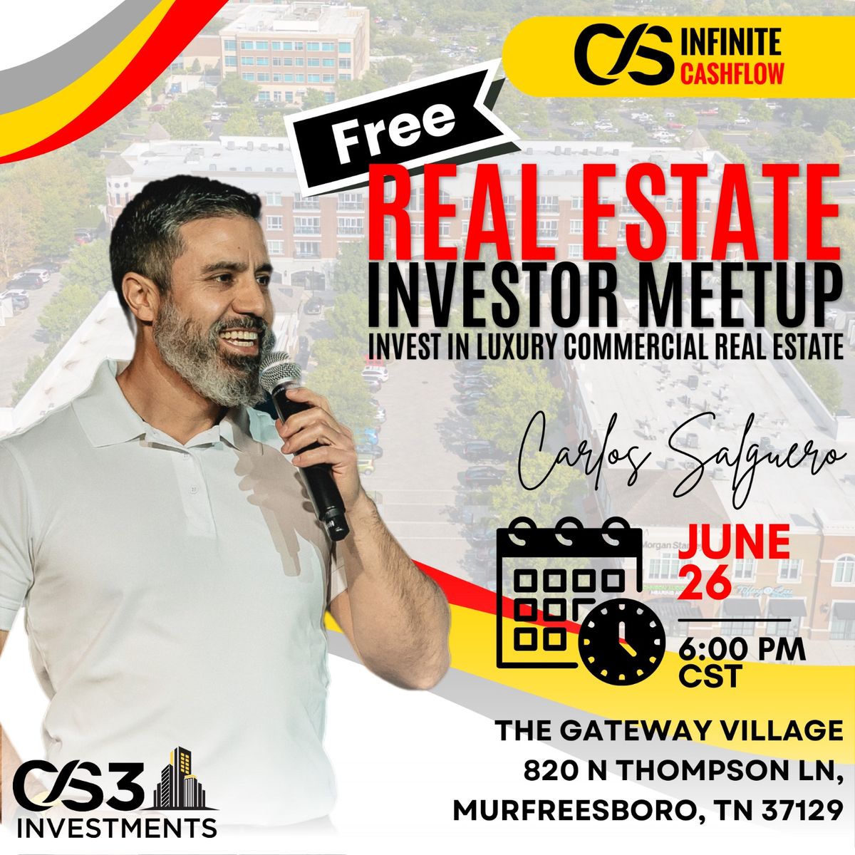 Murfreesboo Commercial Real Estate Investor Meetup