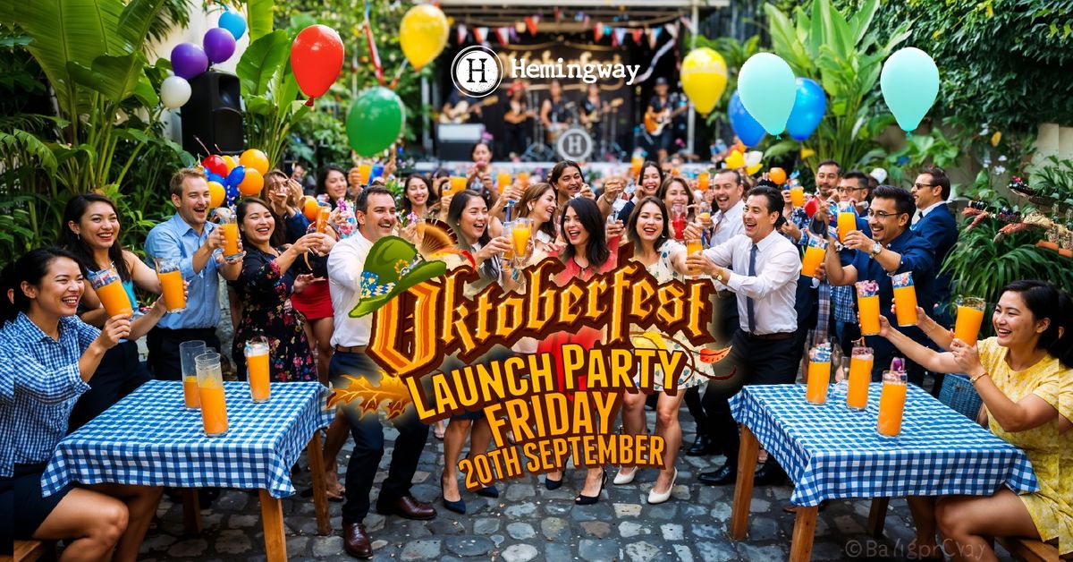 OKTOBERFEST LAUNCH PARTY