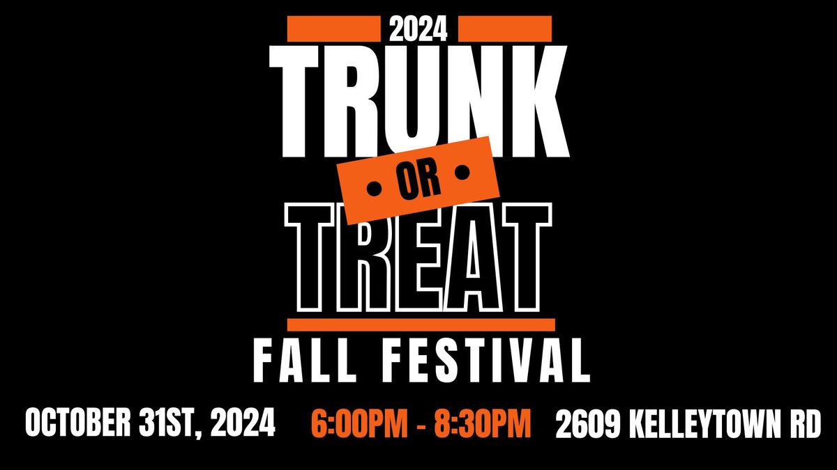 Trunk or Treat and Fall Festival | Kelleytown Baptist Church