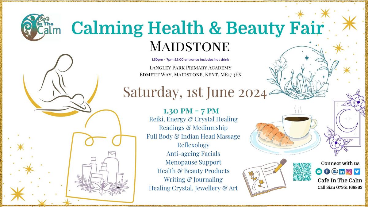 Calming Health and Beauty Event Maidstone