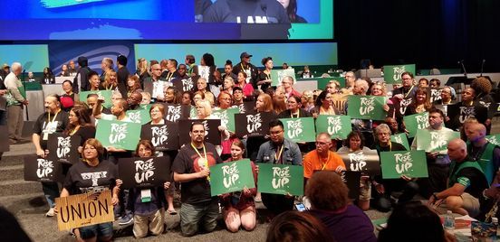 AFSCME RALLY, Lawyers Mall, Annapolis, 17 January 2022