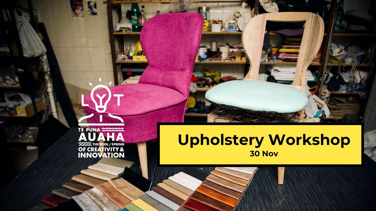 Upholstery workshop