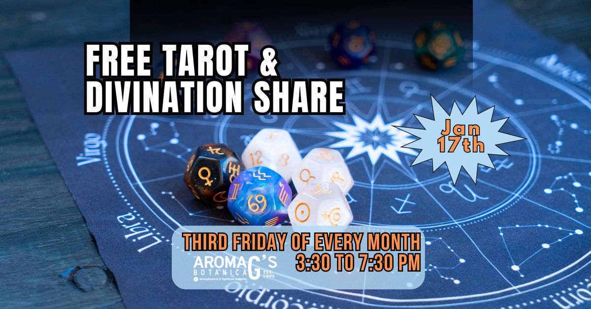 FREE Tarot & Divination Share - Practice on Others