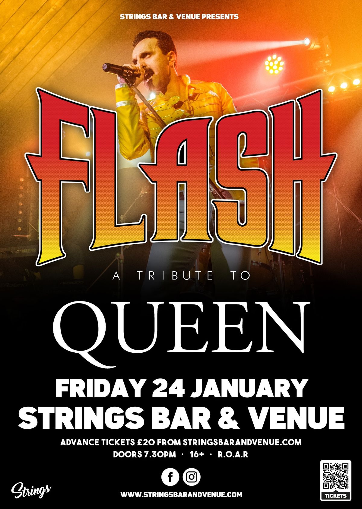 Flash: A Tribute To Queen Live at Strings Bar & Venue