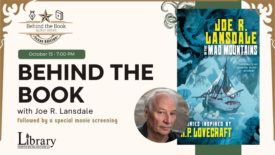 Behind the Book with Joe Lansdale