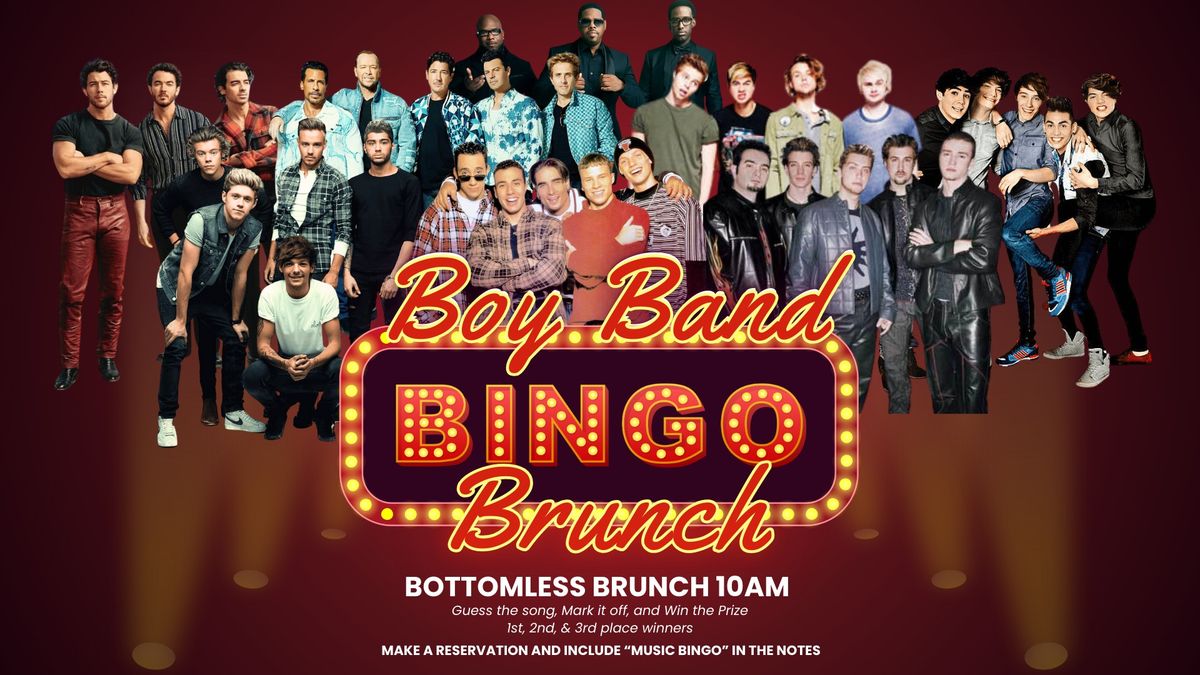 Boy Band Bingo Brunch