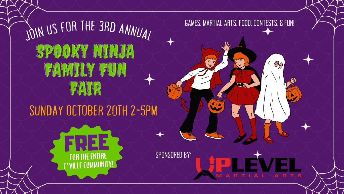 Spooky Ninja Family Fun Fair