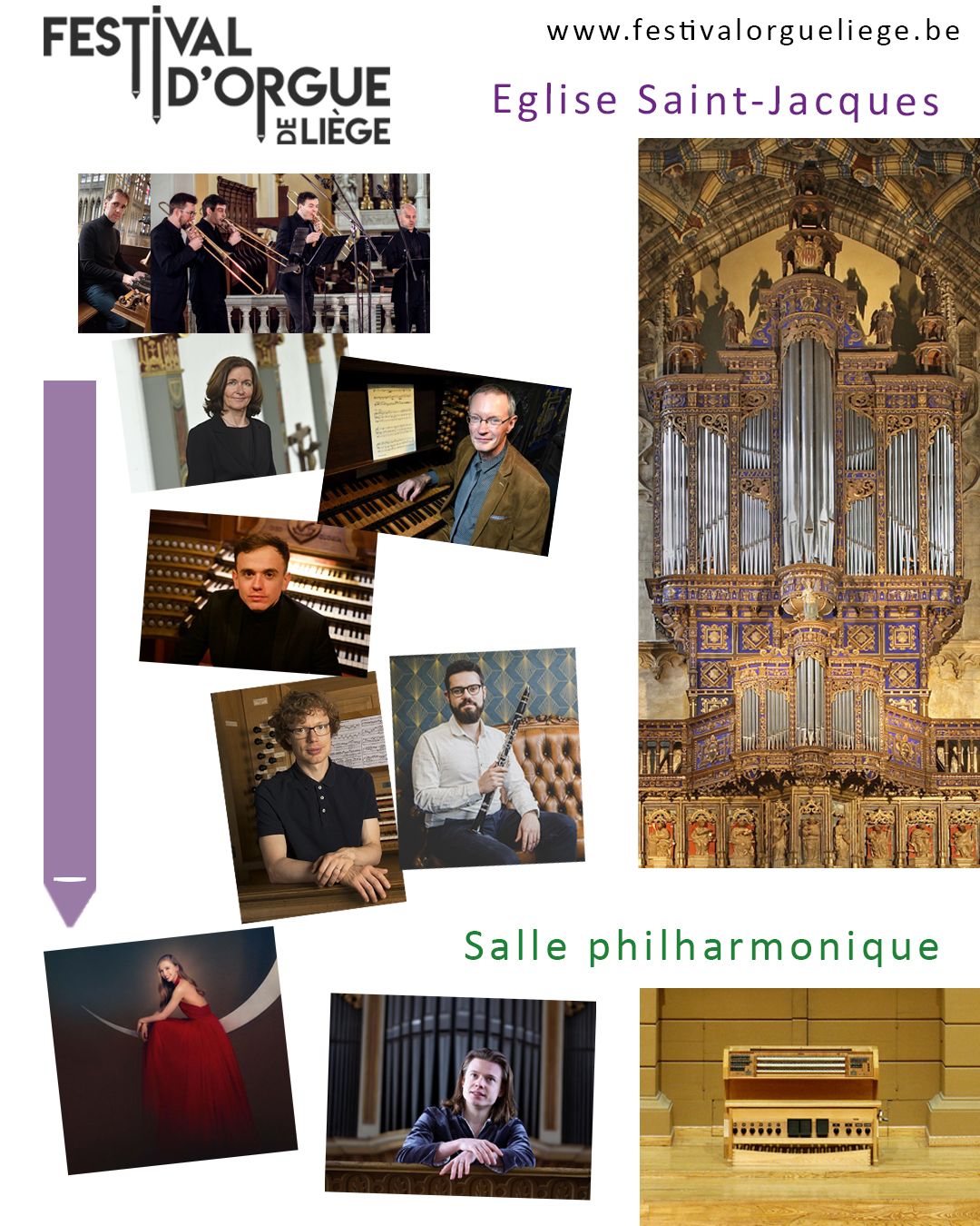 Festival d'Orgue de Li\u00e8ge du 2 novembre 2024 au 9 mars 2025