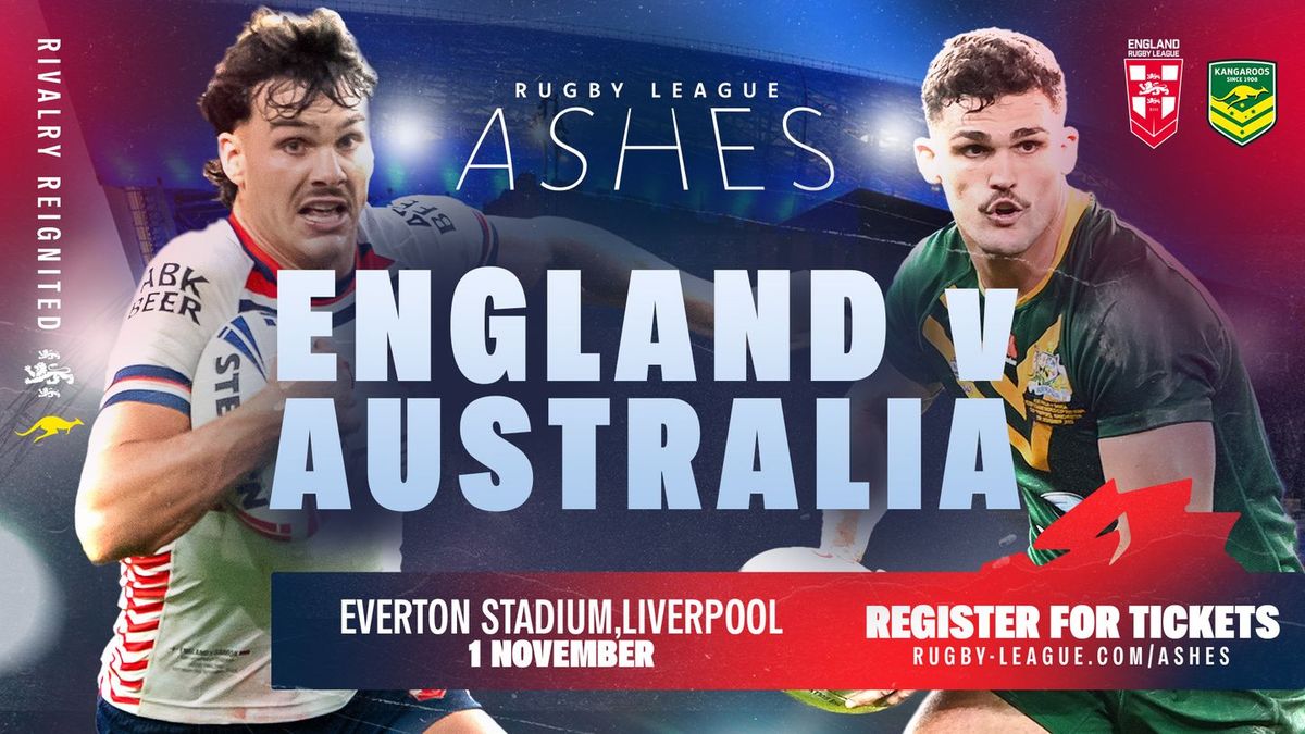 ABK Rugby League Ashes - England vs Australia Tickets