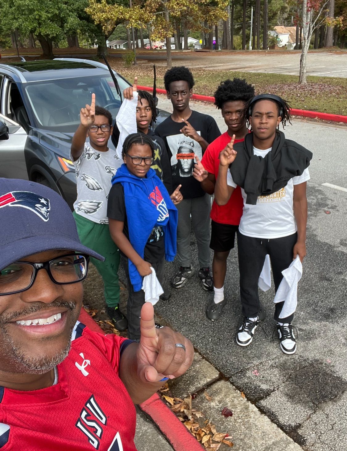 Award Winning Football Team Car Wash Fundraiser