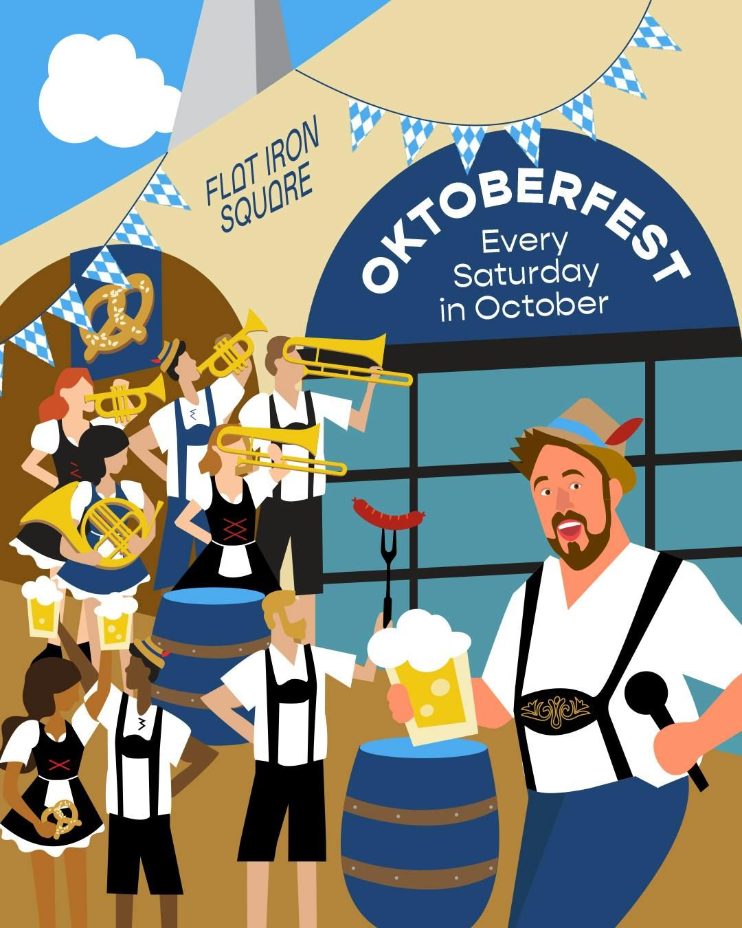 Oktoberfest London Bridge Takeover - 25th October