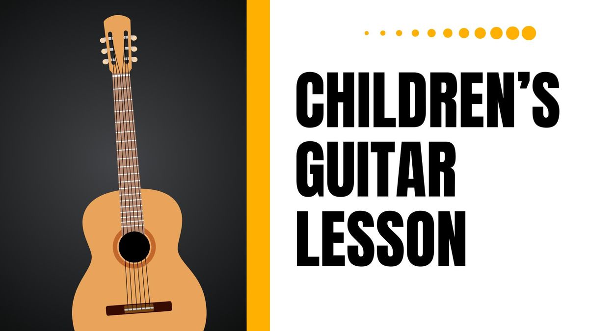 Children's Guitar Lesson