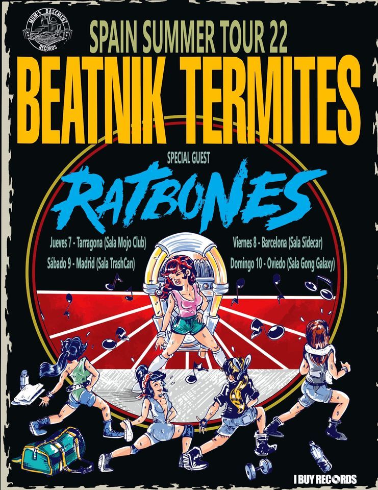 BEATNIK TERMITES + RATBONES (Madrid)