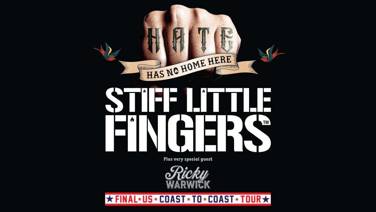 Stiff Little Fingers: Final U.S. Coast-to-Coast Tour, Seattle, WA