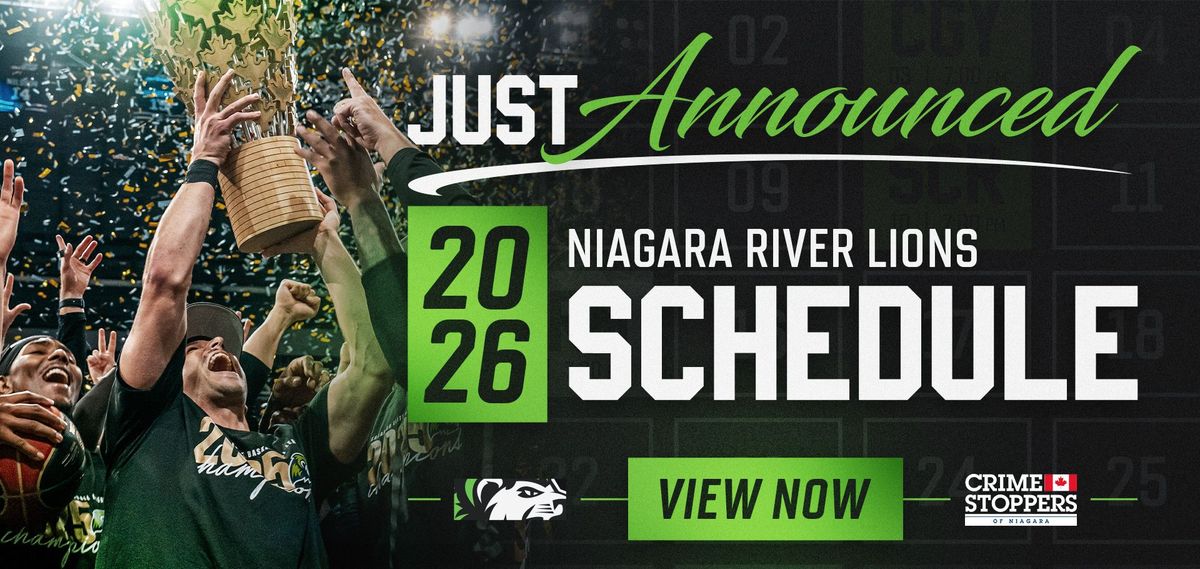 Ottawa Blackjacks vs. Niagara River Lions