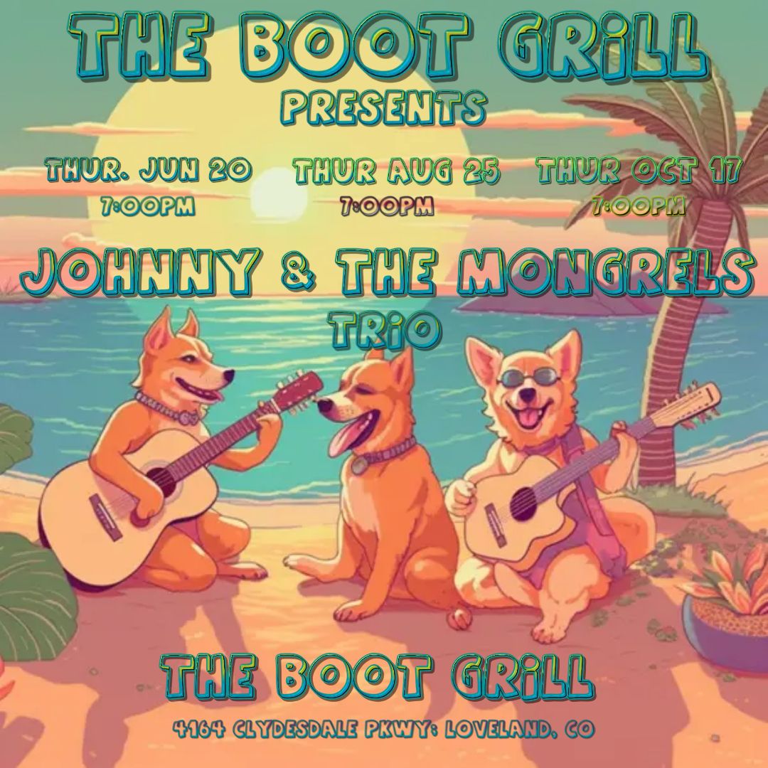 Johnny & The Mongrels Trio @The Boot Grill 