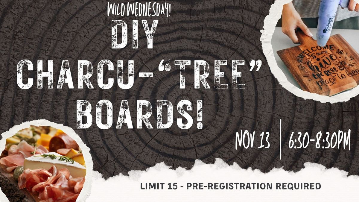 DIY Charcu-"Tree" Boards!