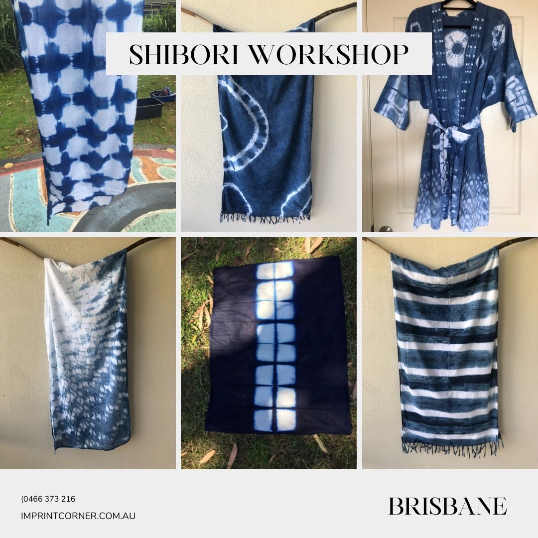Brisbane : Workshop Introduction to Shibori\/Indigo Dyeing (Brisbane)