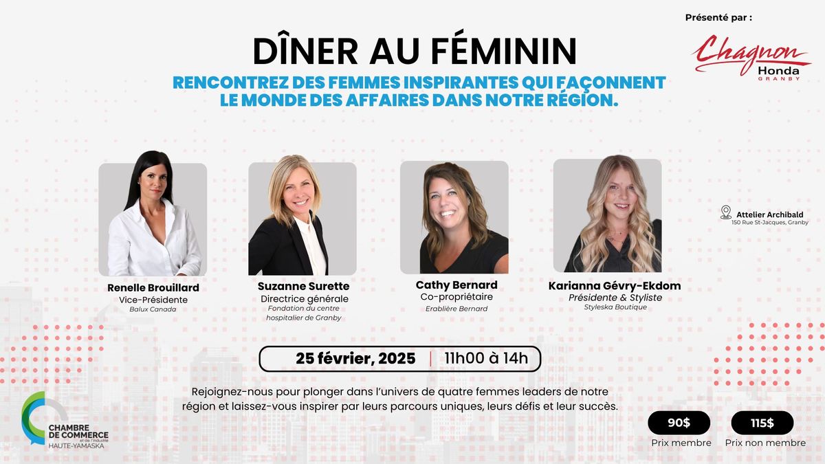 \u00c9clat au f\u00e9minin : Explorez le parcours de femmes influentes d'ici