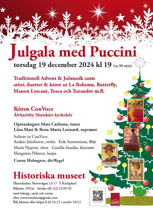 Julgala med Puccini