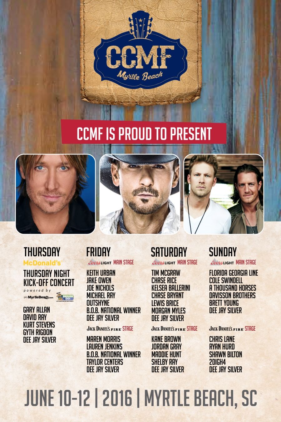 Carolina Country Music Fest - Saturday at Burroughs and Chapin Pavilion Place