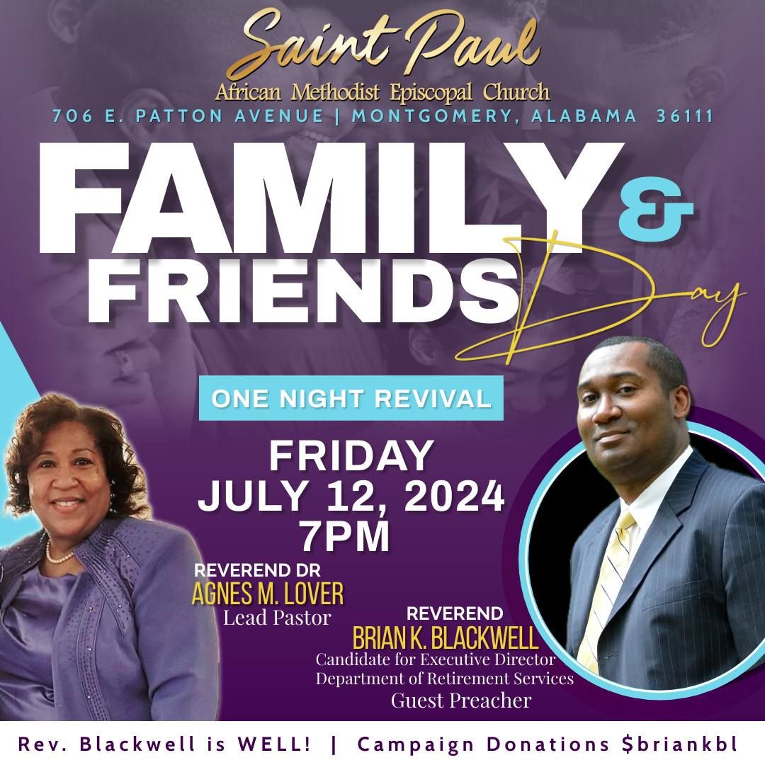 Family & Friends Day Revival