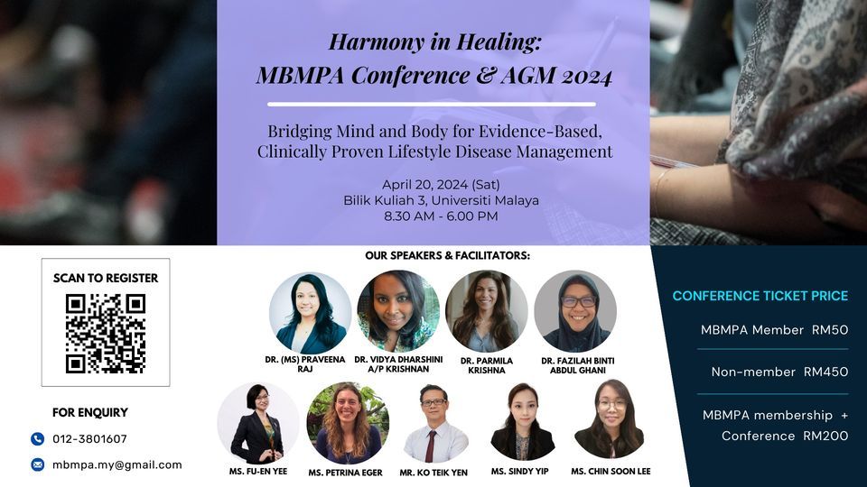 Harmony in Healing: MBMPA Conference & AGM 2024