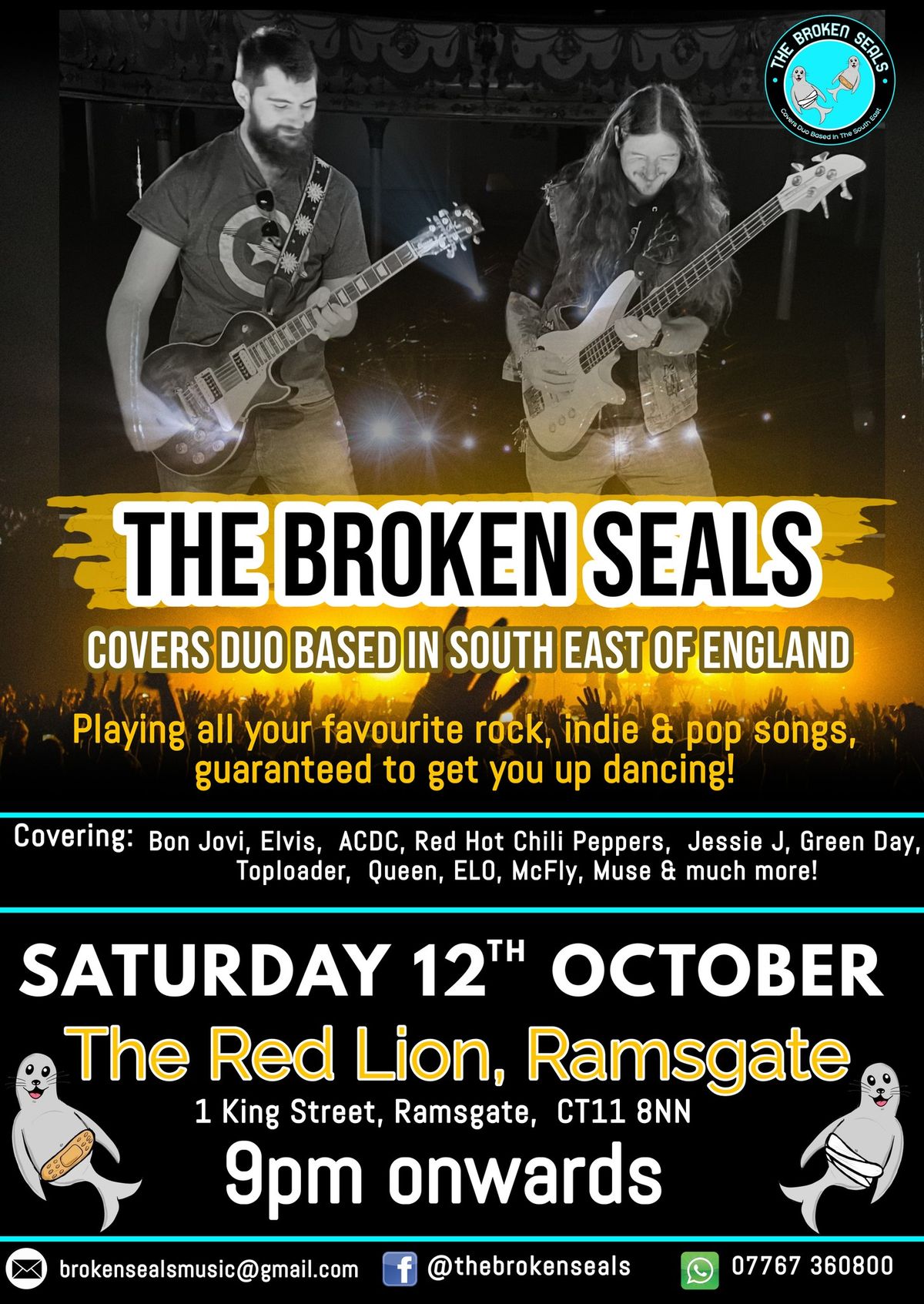 The Broken Seals at The Red Lion, Ramsgate