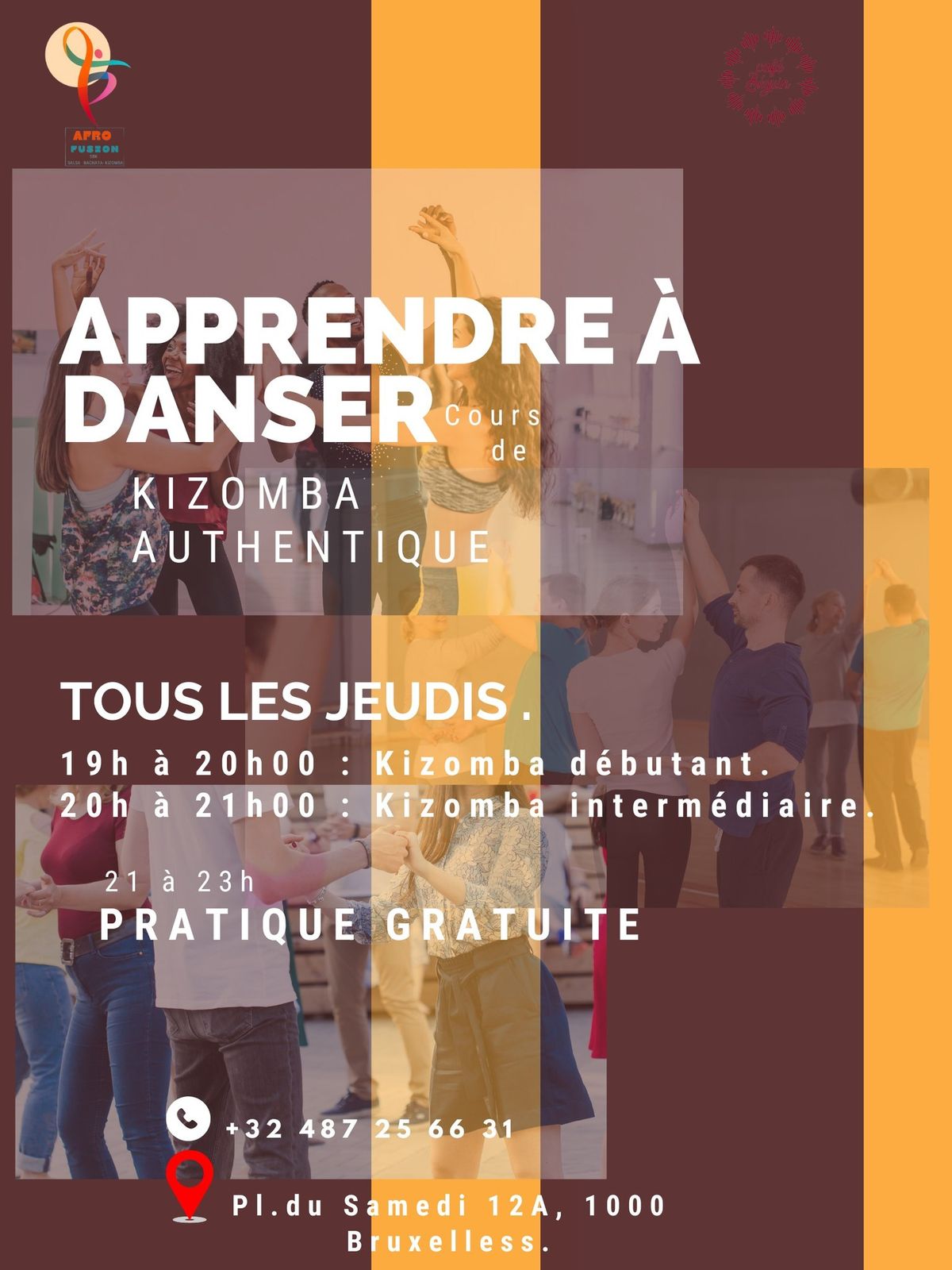 Apprendre \u00e0 danser Kizomba authentique cours et pratique 