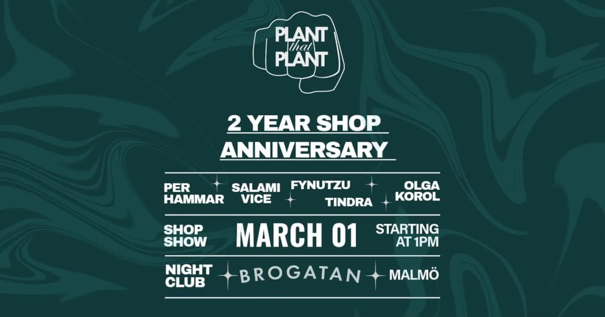 2 YEARS OF GREEN - PER HAMMAR \/ OLGA KOROL \/ SALAMI VICE \/ FYNUTZU \/ TINDRA