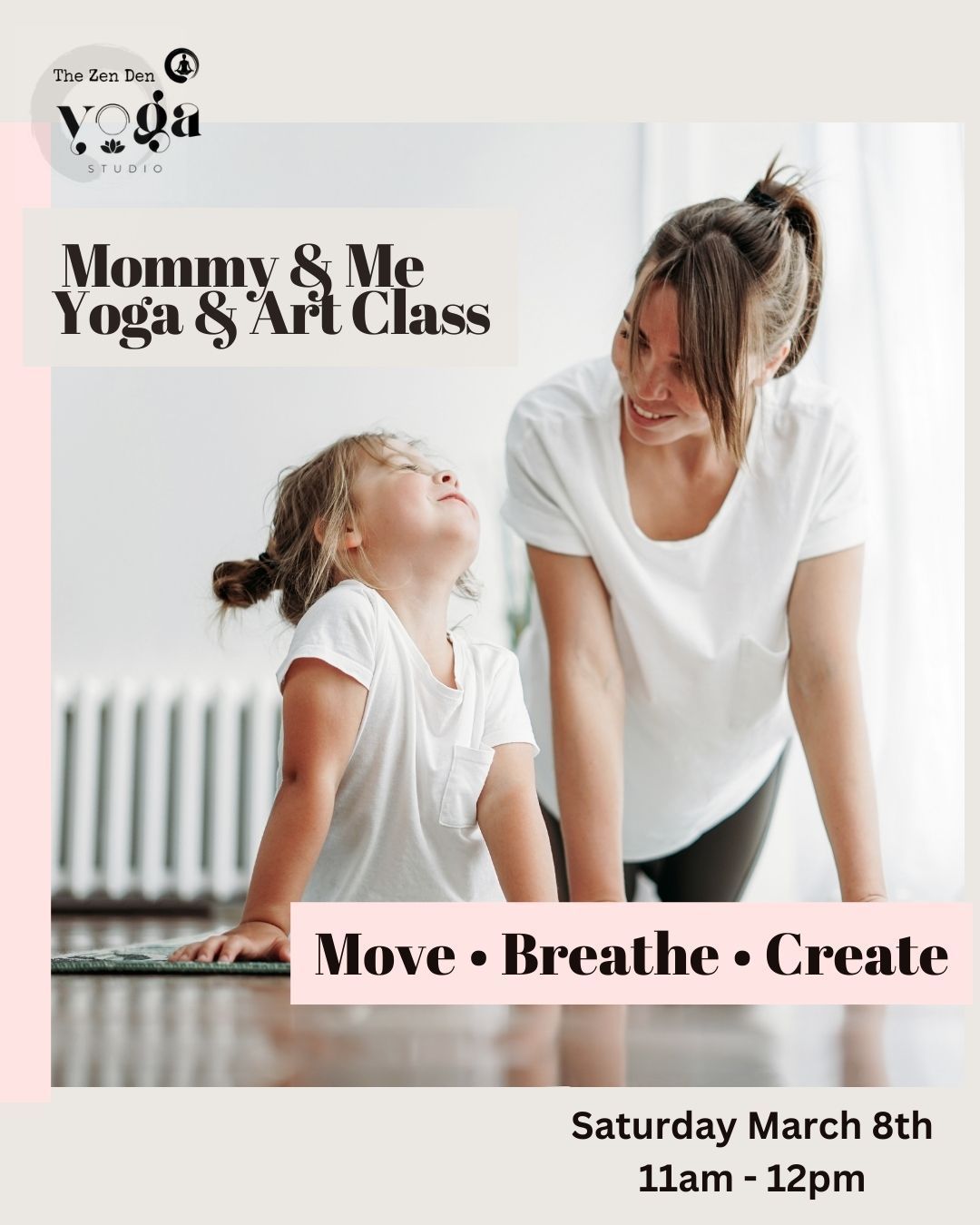 Mommy & Me Yoga & Art Class 