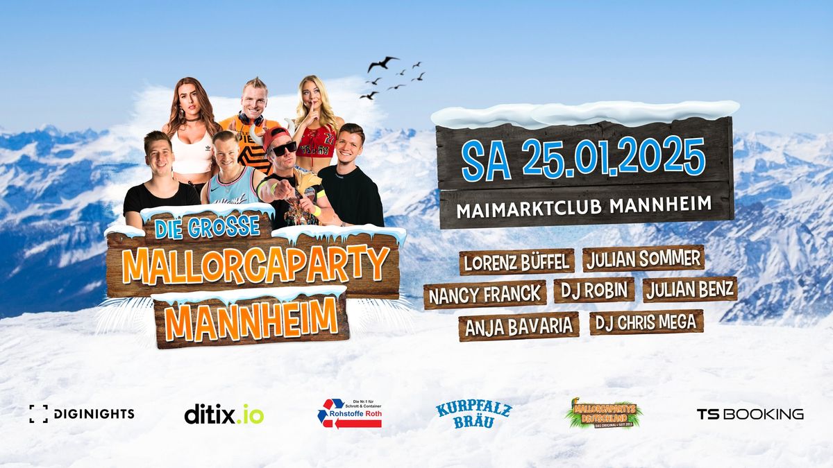 Mallorcaparty Mannheim goes Apres Ski 2025