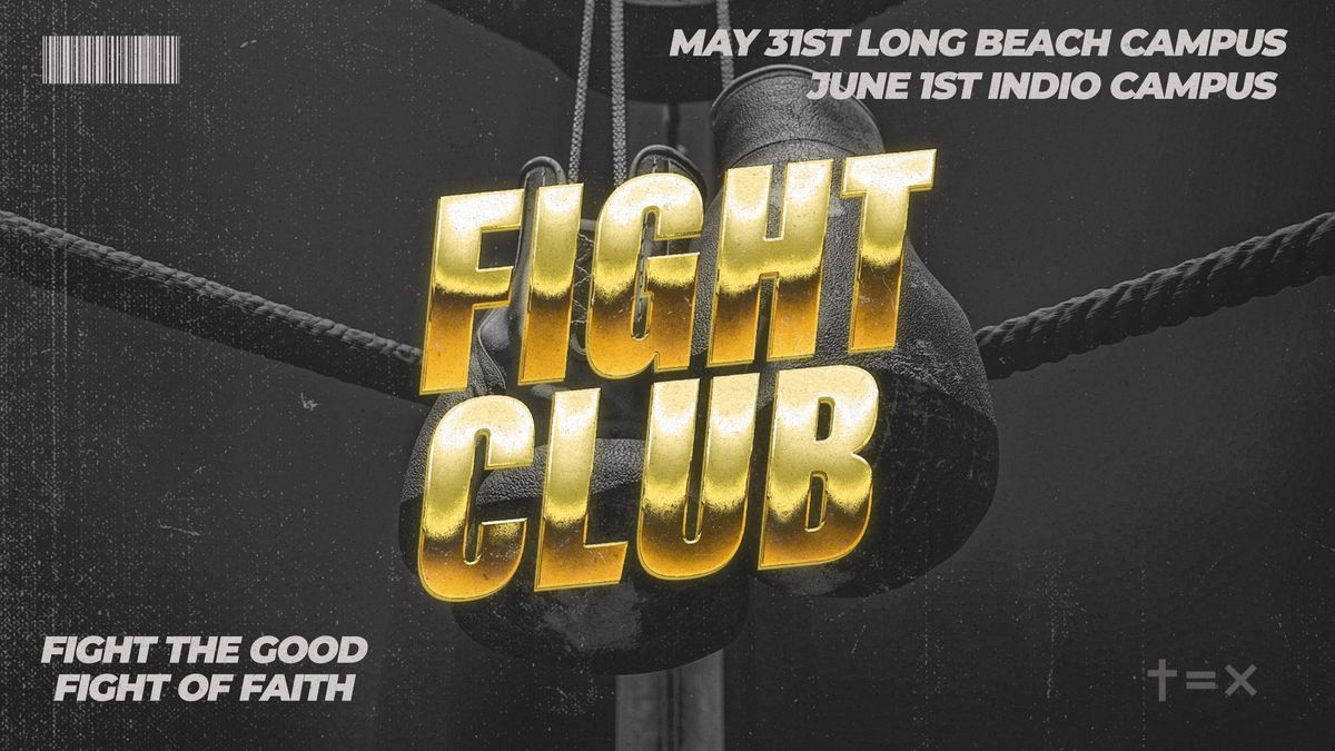 Fight Club Men\u2019s Event 