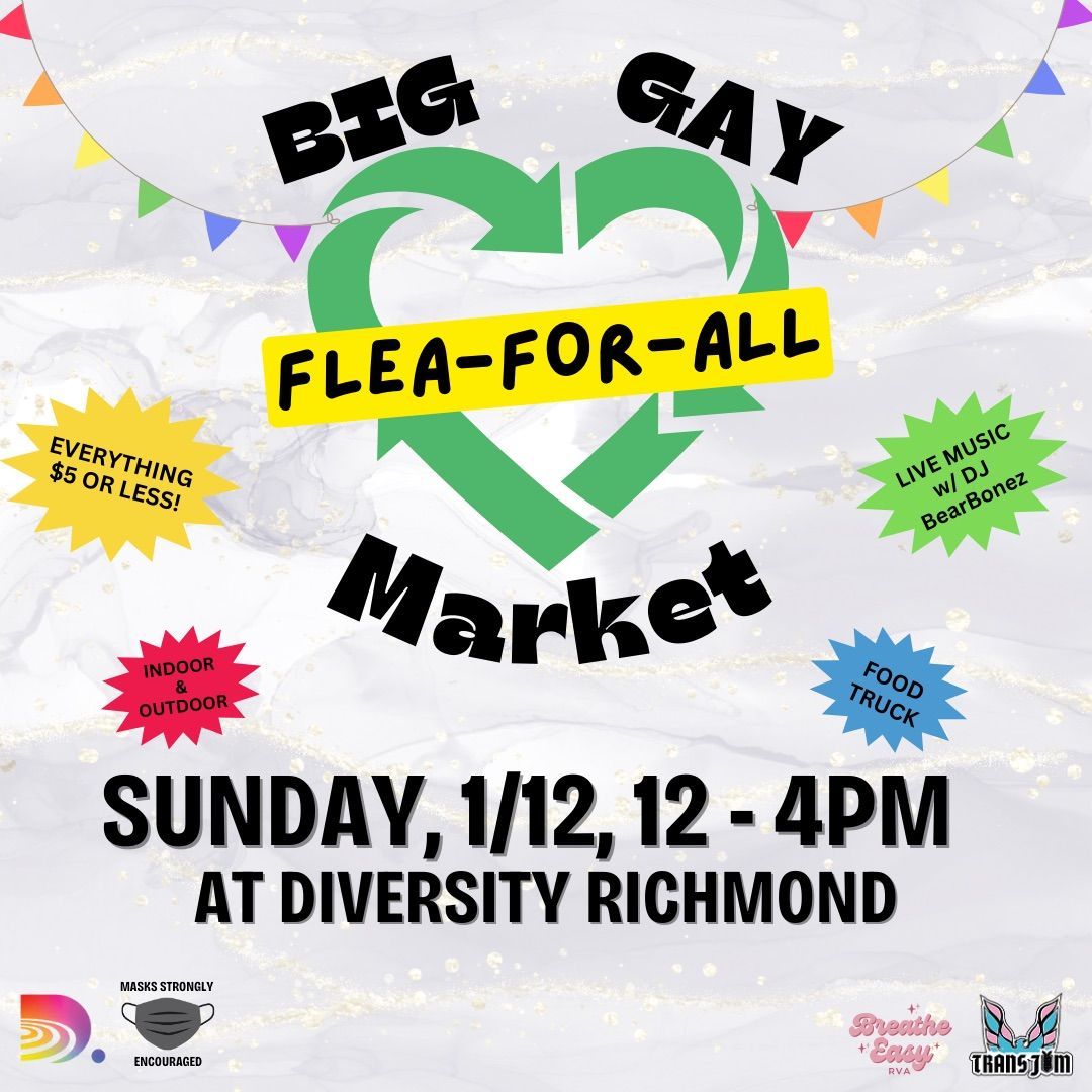 Big GAY Flea-for-All Market