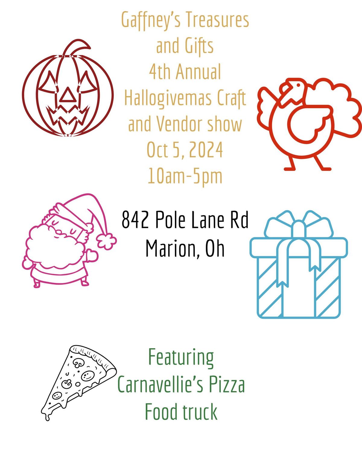 4th Annual Happy Hallogivemas craft show