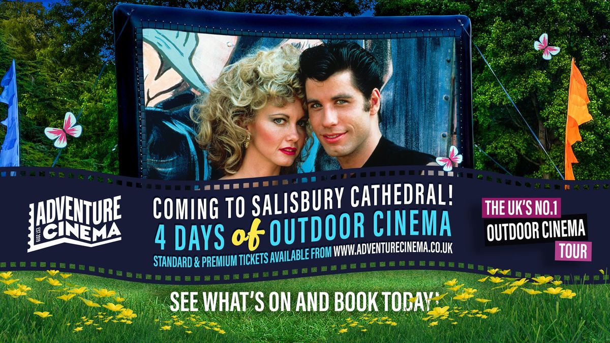 Adventure Cinema Outdoor Cinema at Salisbury Cathedral