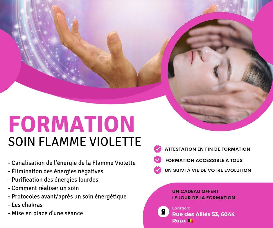 Formation Soin Flamme Violette 