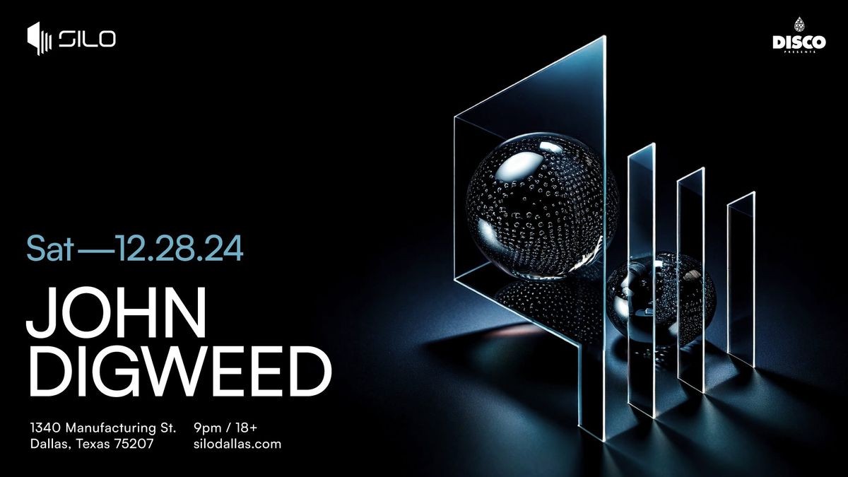 John Digweed - SILO - Dallas - 12.28.24