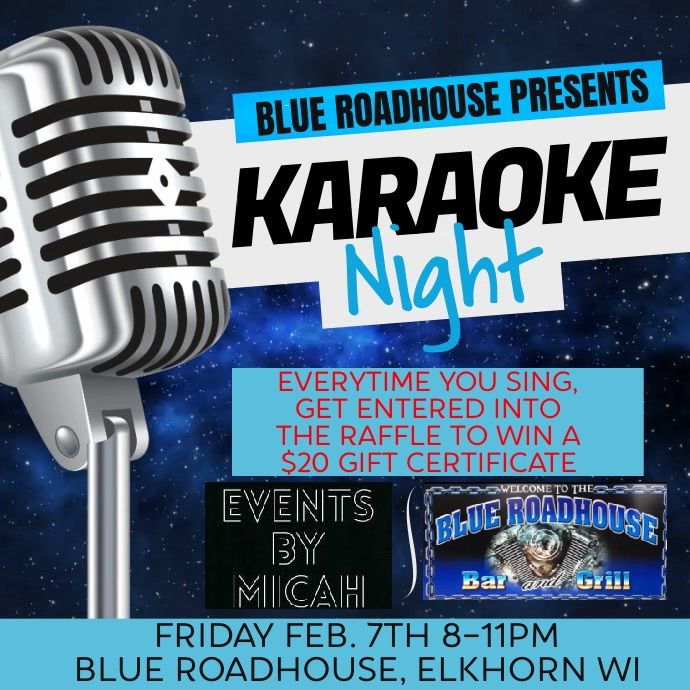 KARAOKE at Blue Roadhouse