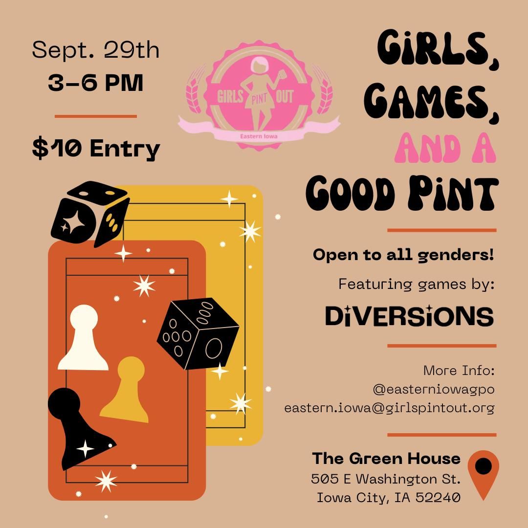 Girls, Games, & A Good Pint