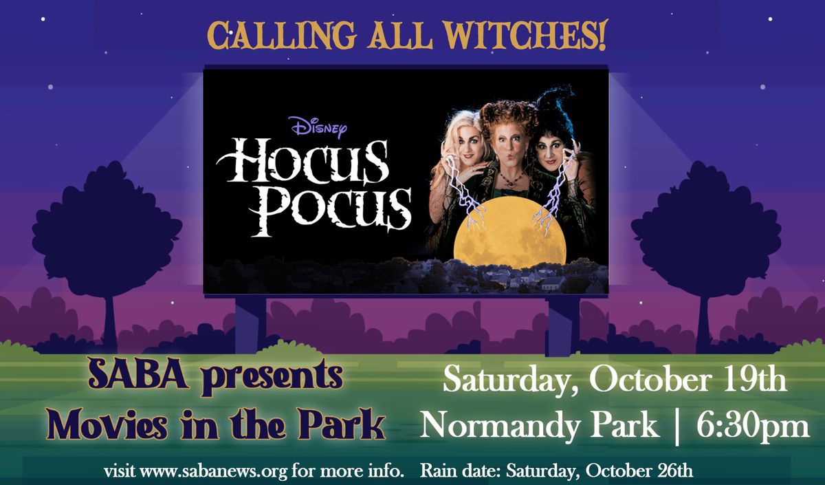 Movie in the Park - HOCUS POCUS!