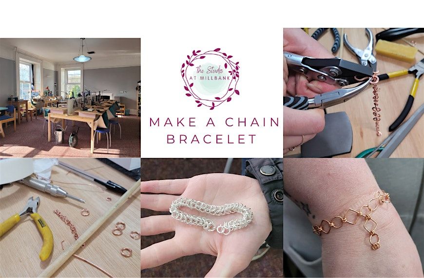 Make a silver chain bracelet workshop - jewellery making class
