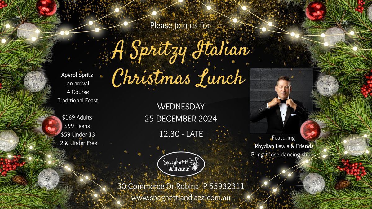 A SPRITZY ITALIAN CHRISTMAS LUNCH