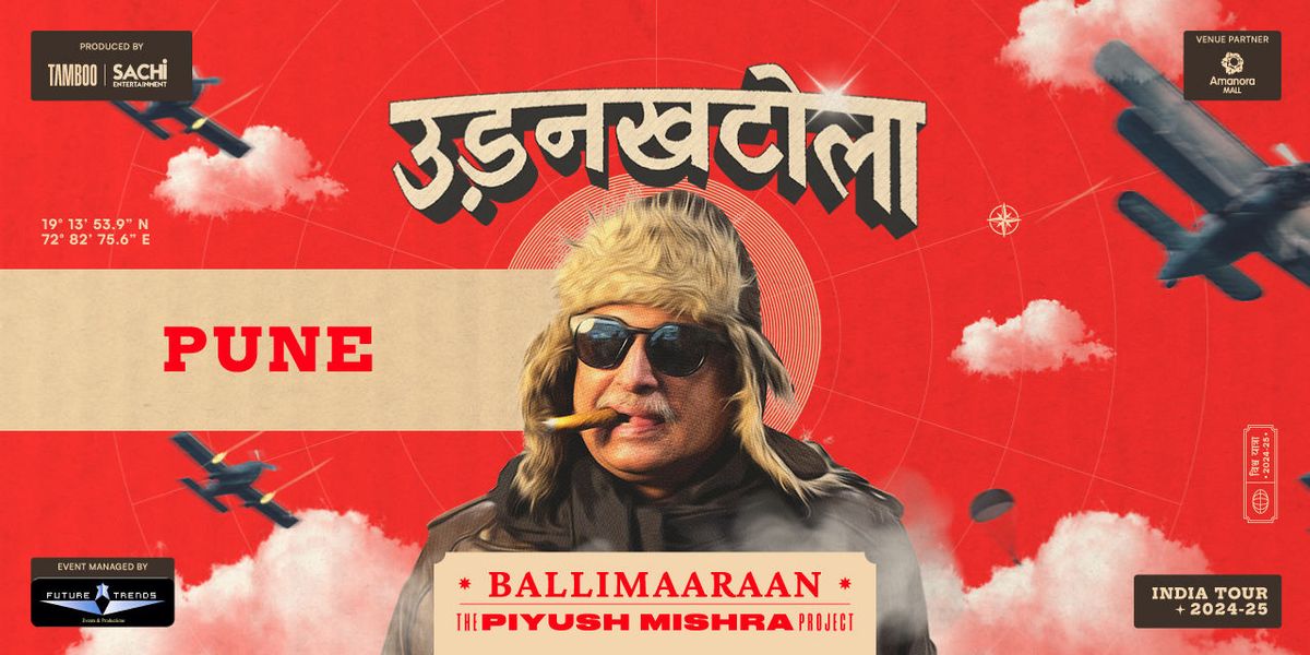 Piyush Mishra - UdanKhatola Tour - Pune