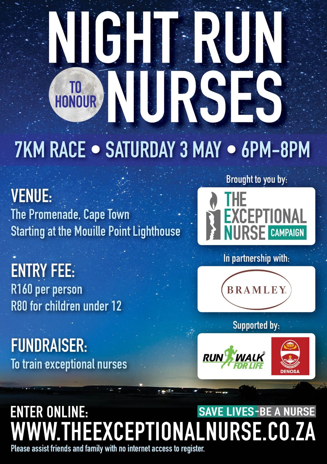 Night Run To Honour Nurses 2025