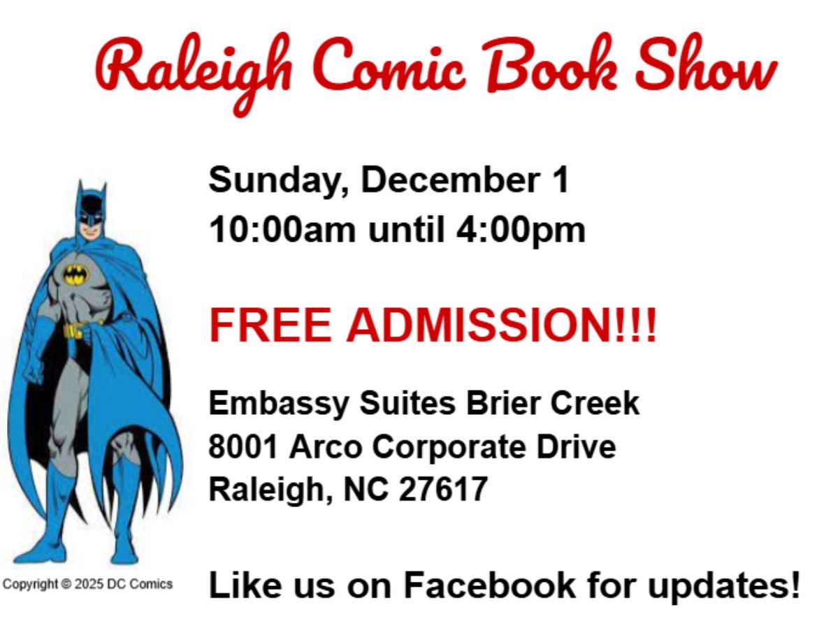 Raleigh Comic Book Show