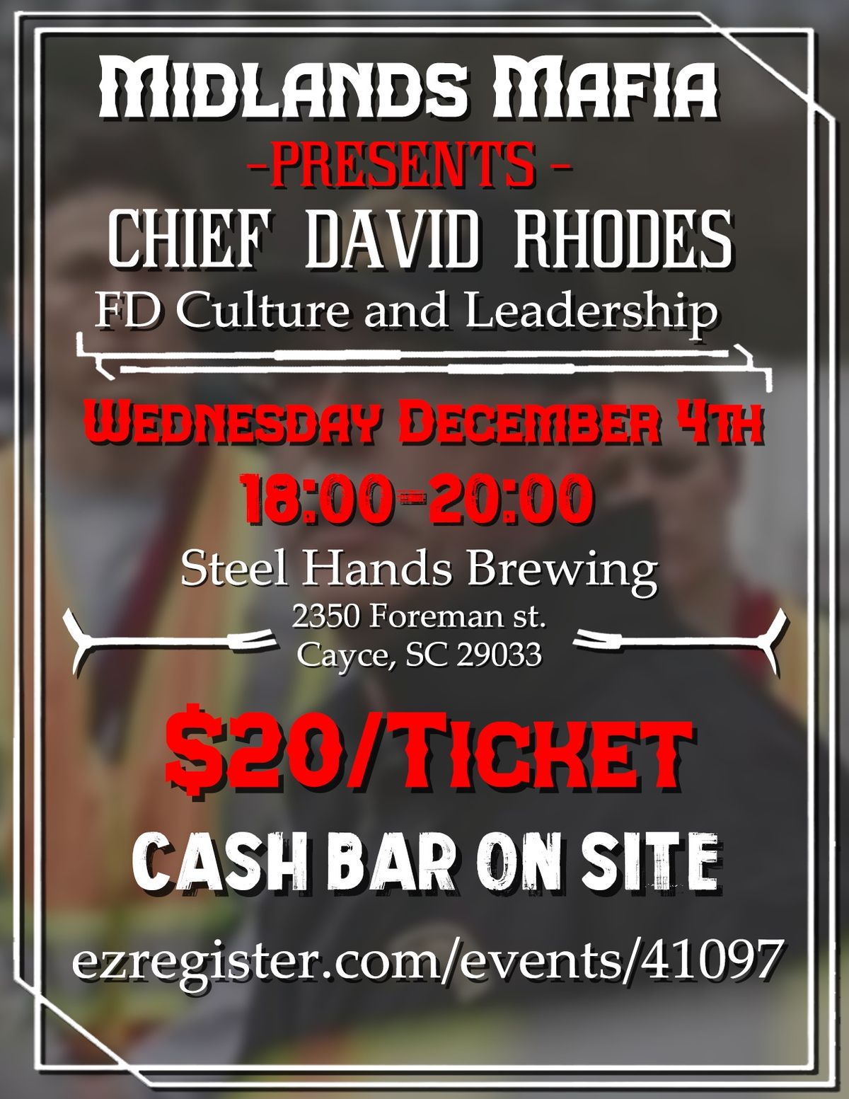 2nd Training Event with Chief David Rhodes